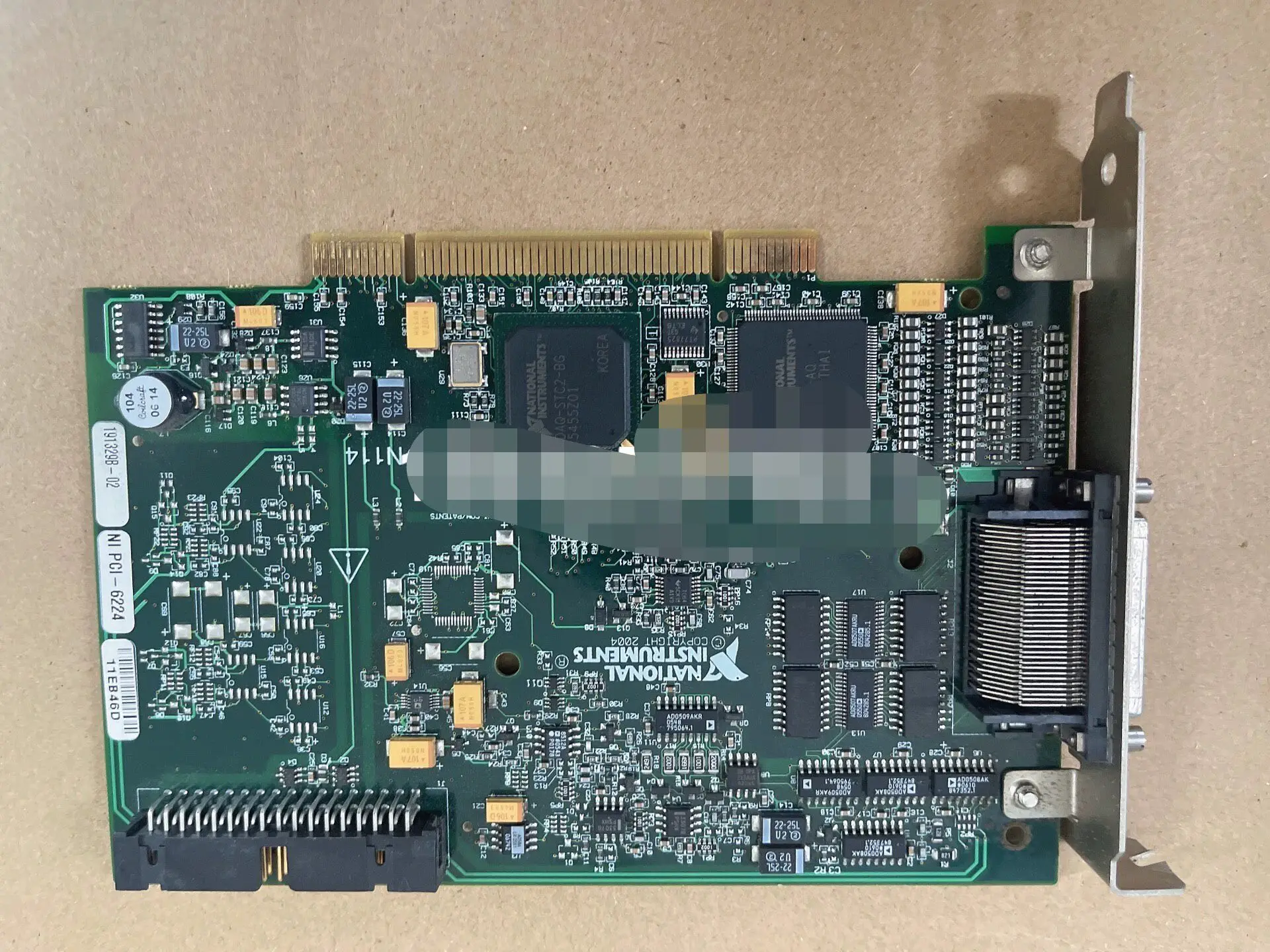 American NI PCI-6220 Data Collection Card, Original Disassembly, Intact Function!