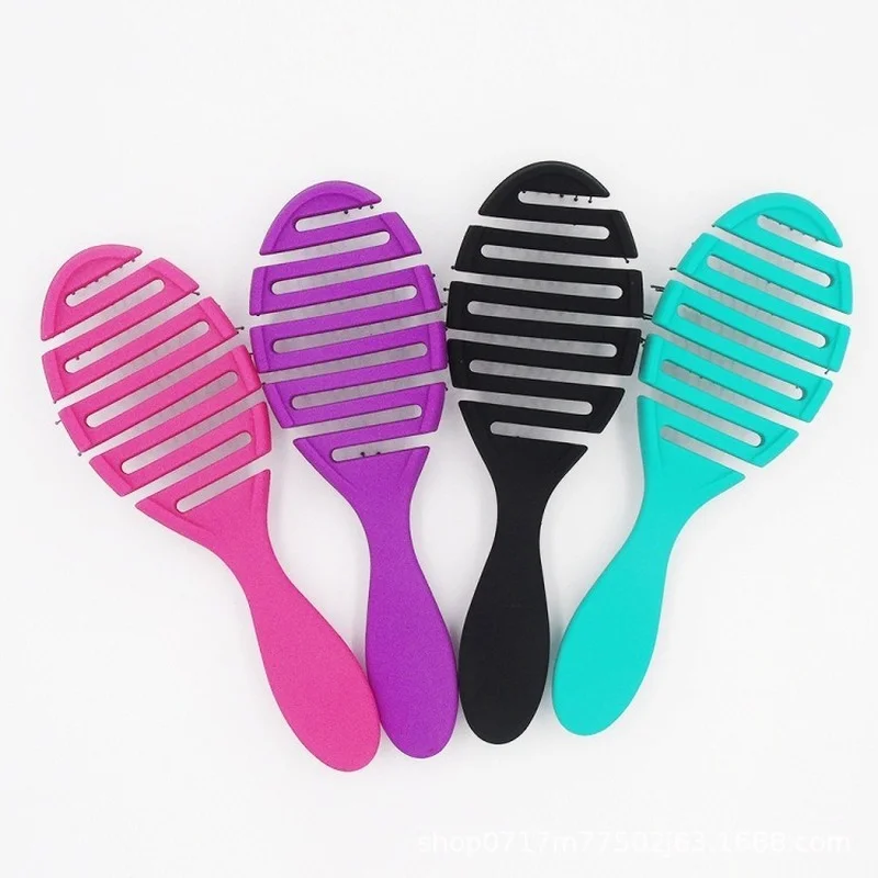 1pcs Wet Brush Comb Tool Barber Hair Brush Hair Styling Tools Anti Tangled Anti-static Head Massage Hairbrush Magic Comb