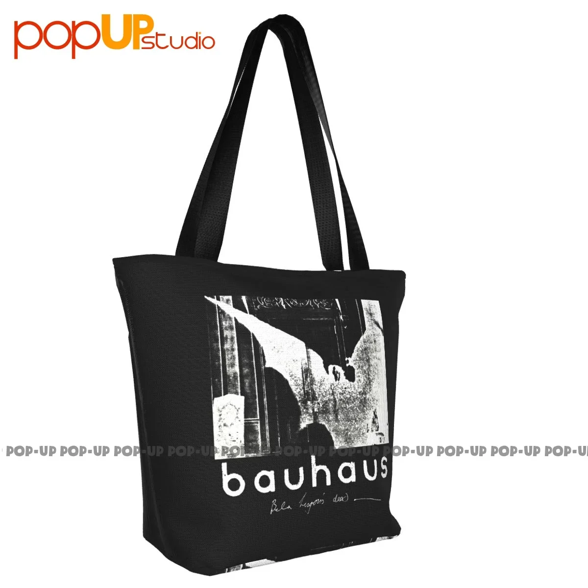 Bauhaus Bela Lugosis Dead Bauhaus Band Gothic Rock Ladies Handbags Lunch Bag Shopping Bag Supermarket