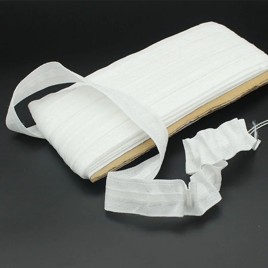 Curtain Cloth 30m/100m Belt 2.5cm For Curtains Eyelets Tape Rings Grommet Top Punching Hook Curtain Pleated Accessories