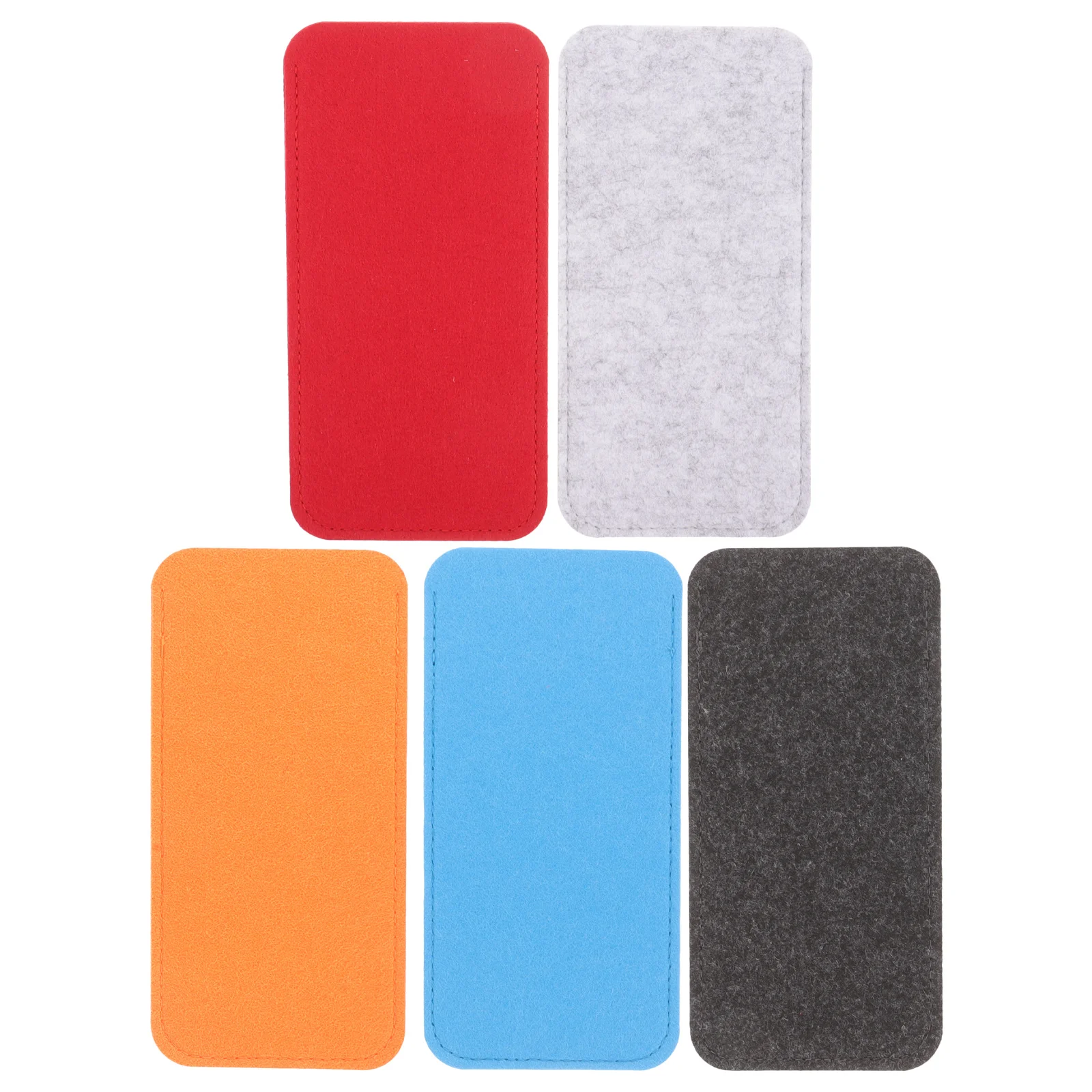 5 قطع من حقيبة النظارات الشمسية، حقيبة تخزين النظارات، حقيبة واقية قابلة لإعادة الاستخدام للنظارات المقاومة للخدش