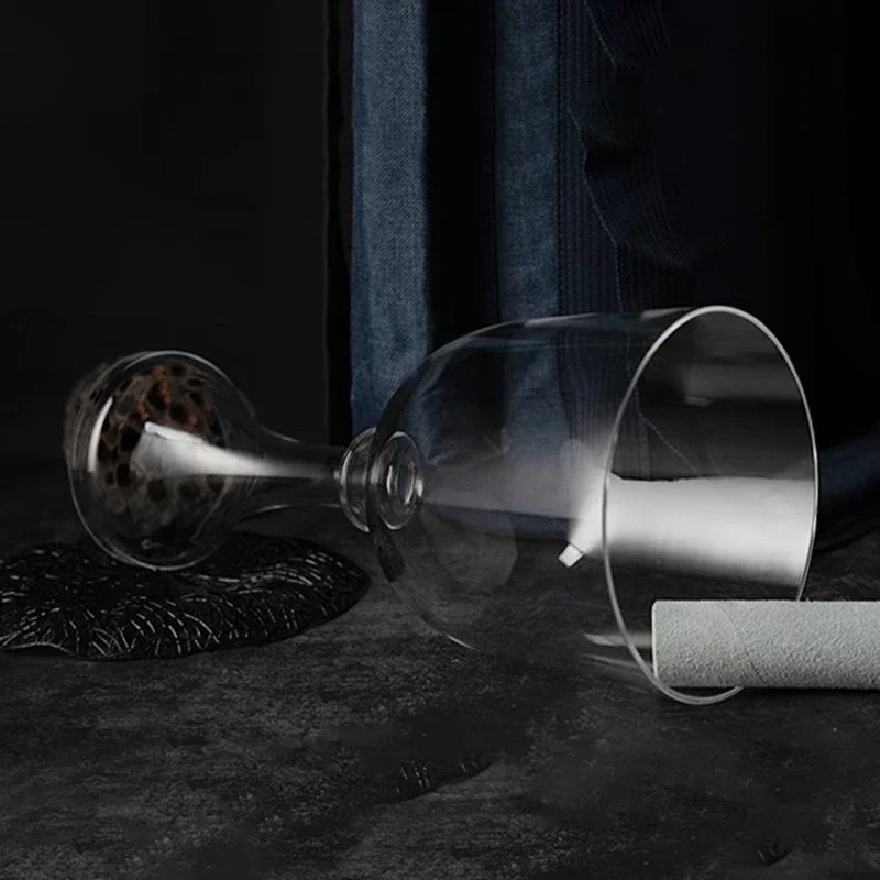 Handheld Crystal Singing Bowl 6/7/8 Inch Transparent Sound Bowl Yoga Meditation Tibetan Bowls Sound Healing Musical Instruments