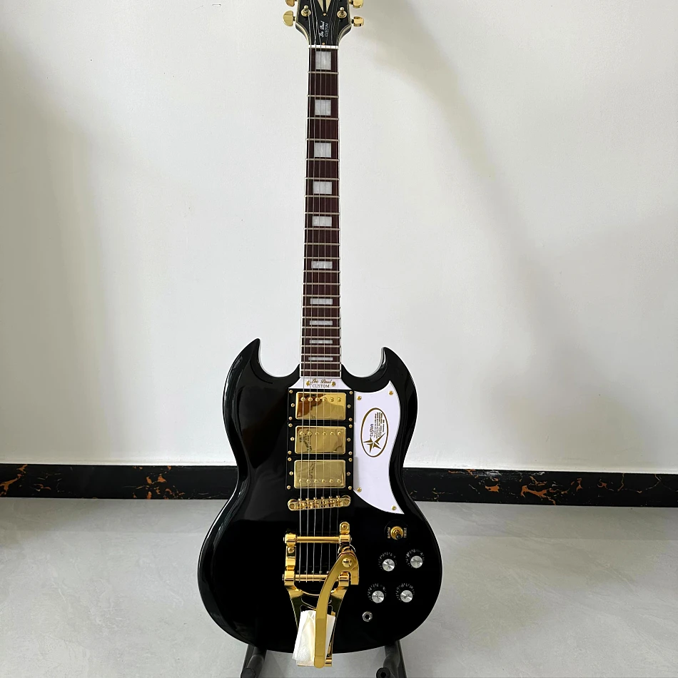 Made in China, custom store, SG High Quality Electric Guitar,Gold Hardware, free delivery