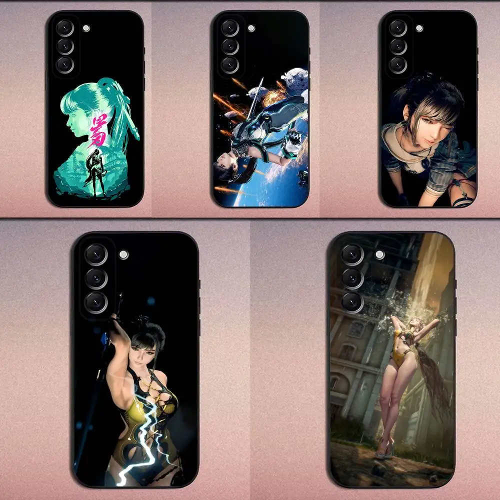 

Eve Game Stellar Blade Phone Case For Samsung Galaxy A20,A21s,A22,A31,A32,A52,A53,A72,73,A80 Soft Black Cover