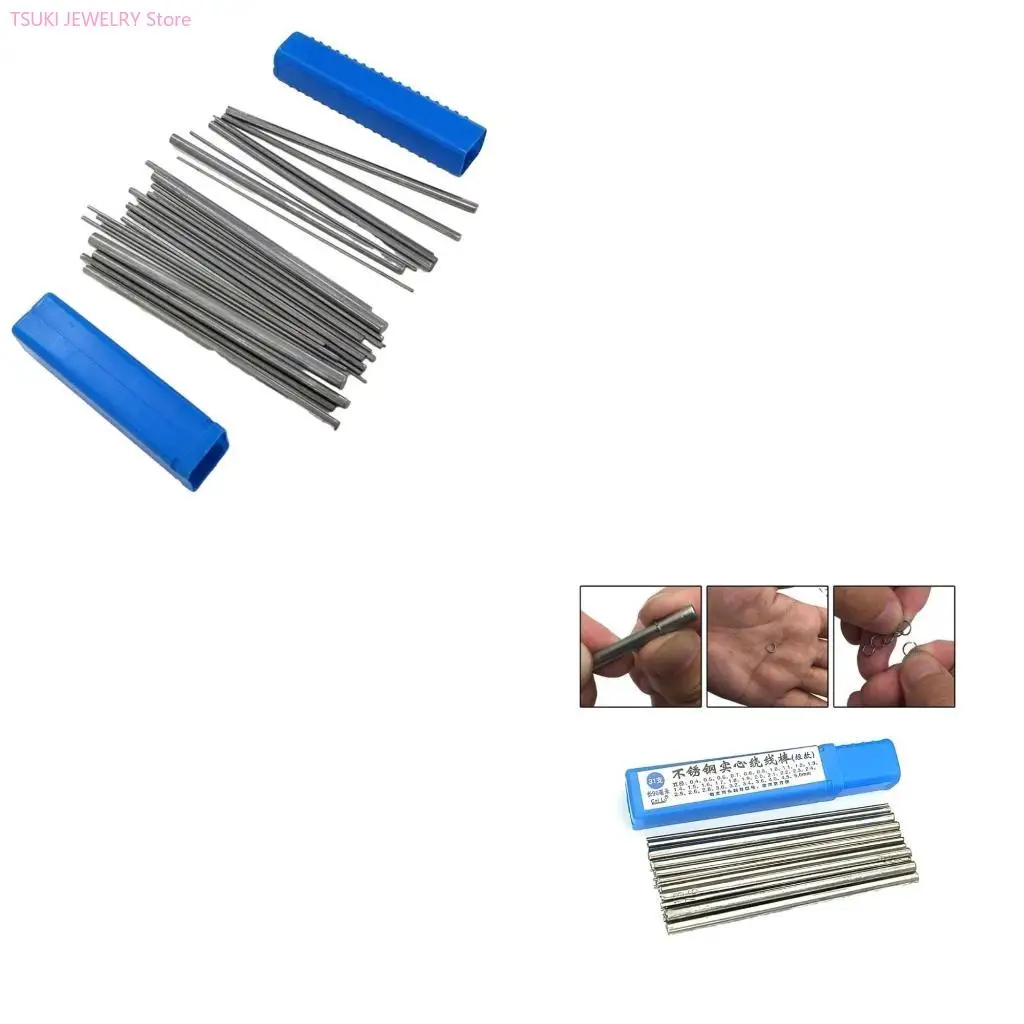 

62KE 30Pieces Wire Coil Wrapping Mandrel Professional Grade Wire Winding Rods