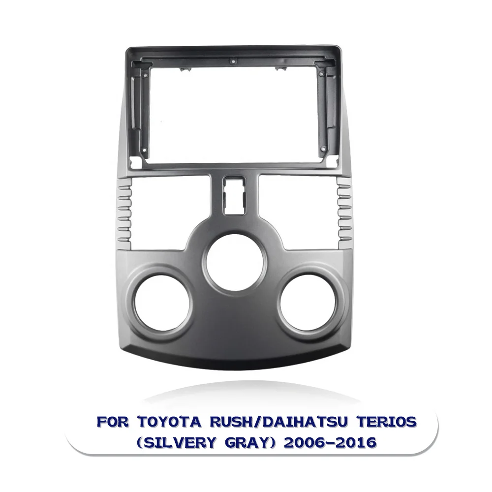 22.86 سنتيمتر راديو السيارة الإطار لتويوتا راش 2006-2016 ل دايهاتسو بي الذهاب لتيريوس 2006-2016 ل بيروودوا نوتيكا 2008-2010 #5