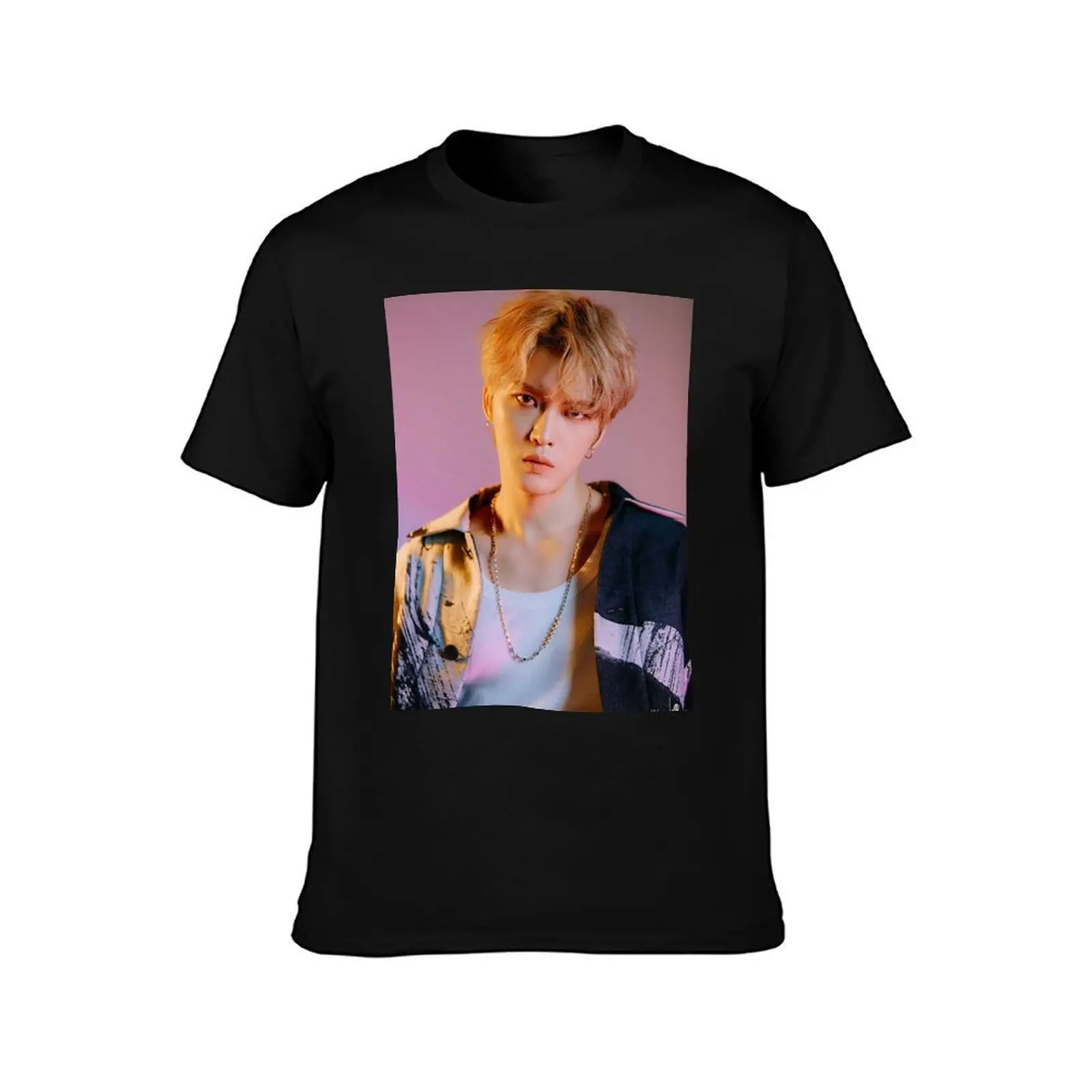 Kim Jae Joong T-Shirt Casual Street Style Short Sleeve Tee