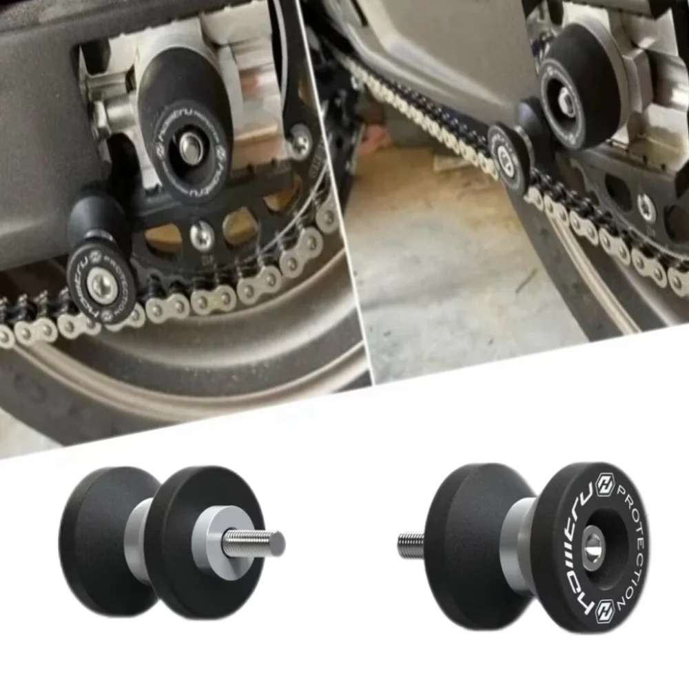 Motorcycle Swingarm Spools Slider For Yamaha FZ1N FZ1S FZ8N FZ8S Fazer 800 1000 2006‑2015 M6 Bobbins Mod Accessories