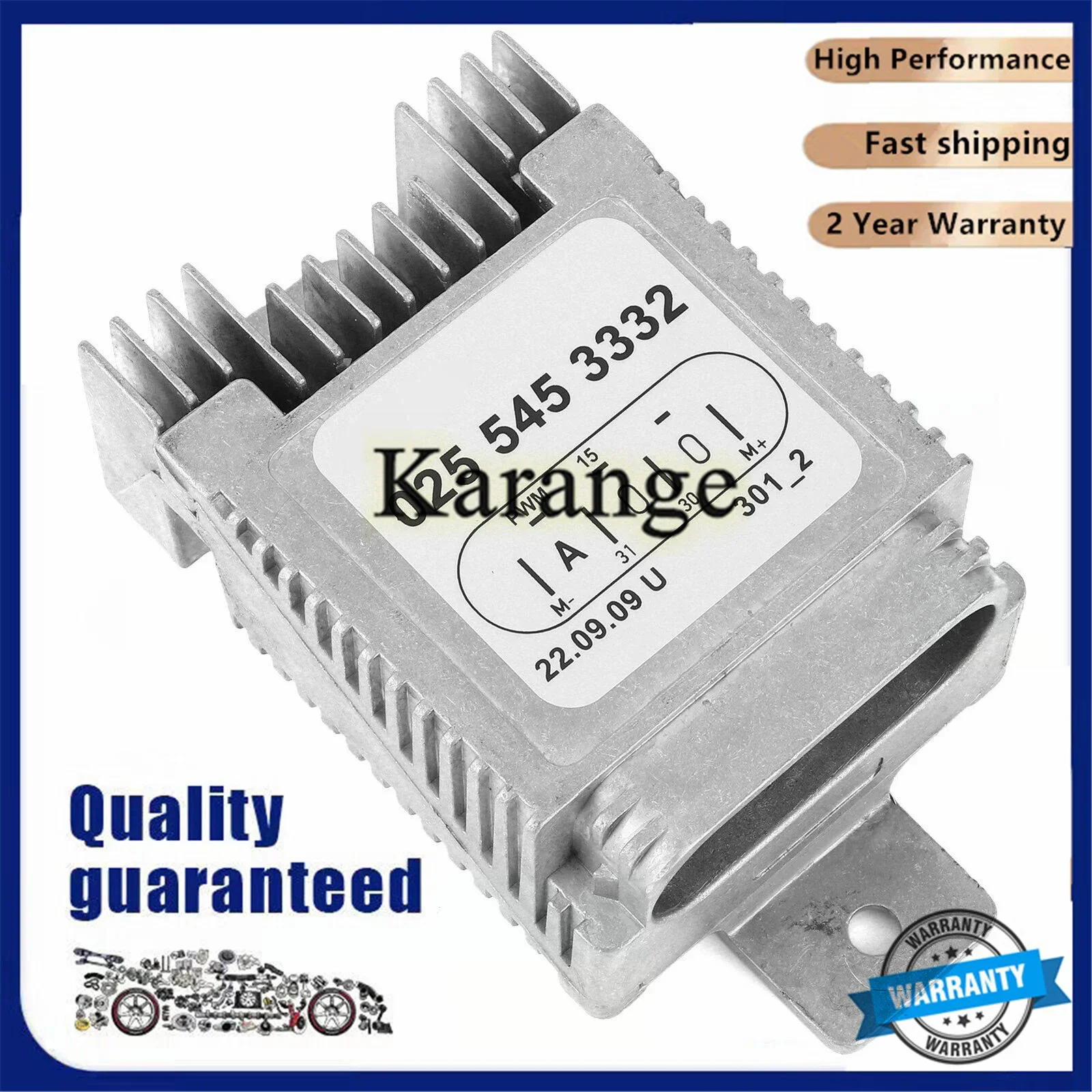 

Блок управления вентилятором охлаждения OE качества 0255453332 0185459932 0275458132 для Mercedes-Benz C230 C280 E300 E320 E430 SLK230