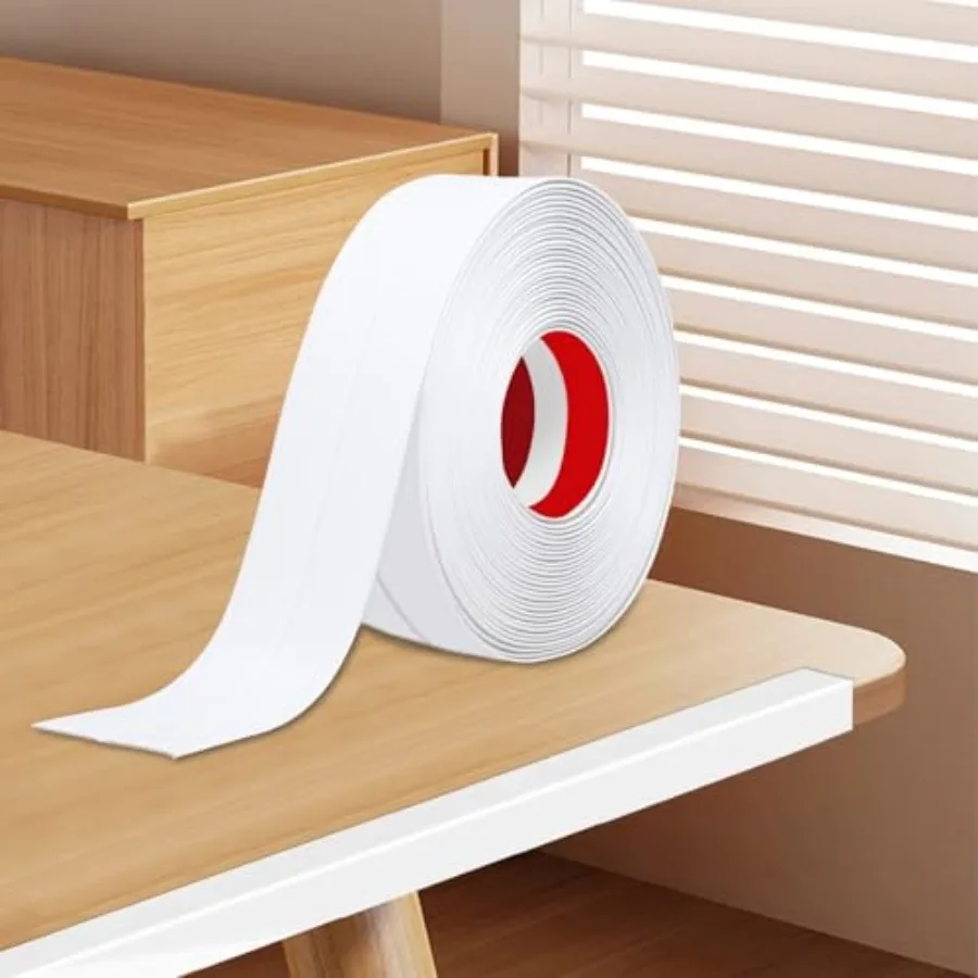 

Peel and Stick Wall Corner Protector, Self Adhesive Crown Moldg Trim, Flexible PVC Edge Guard for Ceiling, Wall Corners and Bas