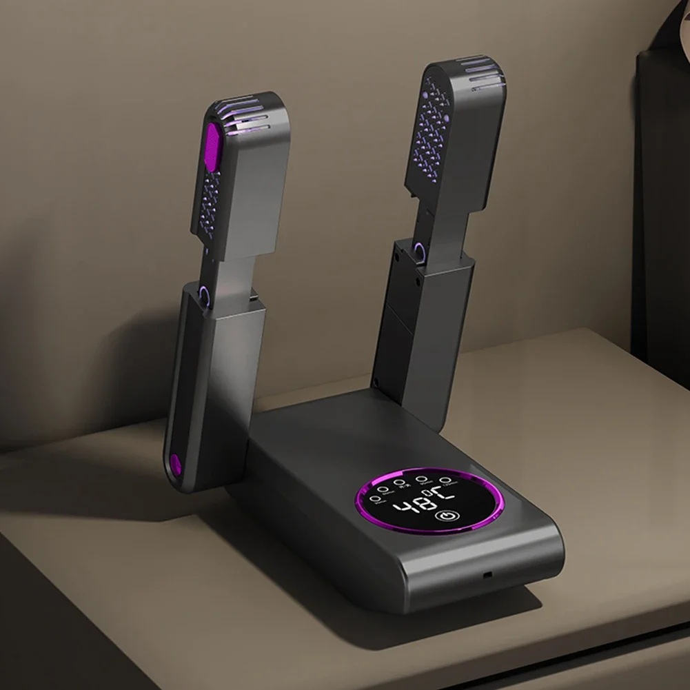 حار طوي مجفف الأحذية الذكية تجفيف مزيل الرطوبة توقيت للطي مجفف الأحذية سخان الذكية التمهيد دفئا للمنزل السفر في الهواء الطلق