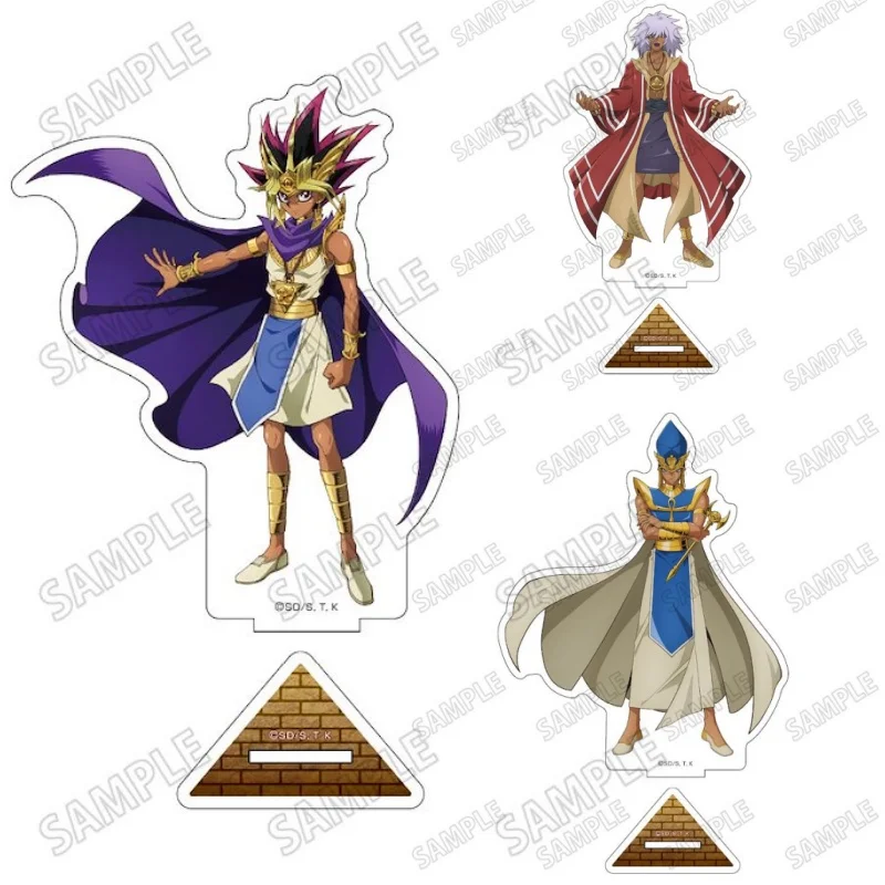 Game Yu-Gi-Oh! GX Acrylic Stand Anime YuGiOh Manjoume Jun Johan Anderson Yuki Judai Figure Model Plate Cosplay Toy Gift