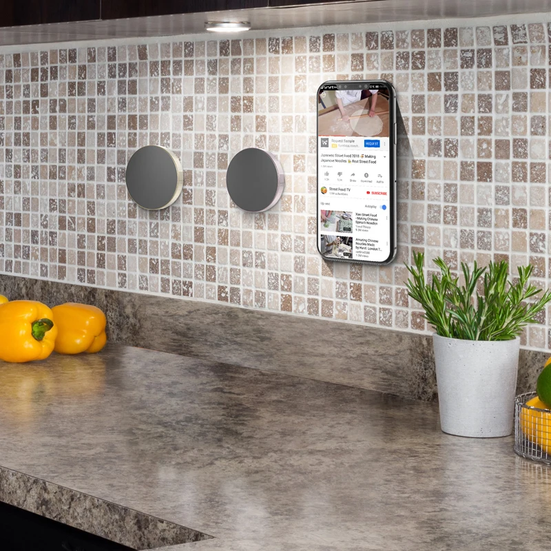 Super Magnetische Auto Telefoonhouder Universele Telefoon Standaard Voor Iphone 15 Samsung Huawei 3M Dashboard Muur Gemonteerde Auto Magneet Sticker