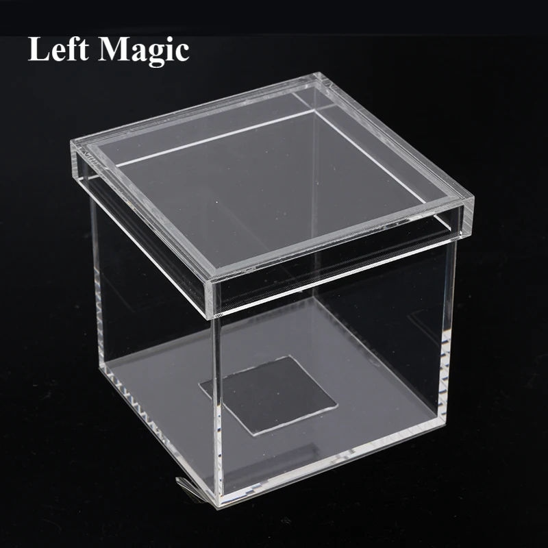 صندوق النقش الخدع السحرية ضوء صندوق شفاف ثقيل ماجيا ساحر محترف عن قرب الوهم الدعائم للتحايل Mentalism متعة