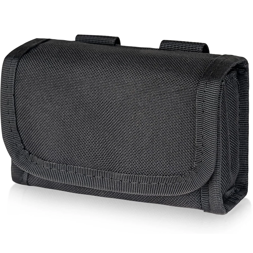 Molle Mounted Shotgun Shell Carrier, 10-Round Capacity Cartridge Holder, Universal 12 Gauge 20G Hunting Shotshell Reload Pouch