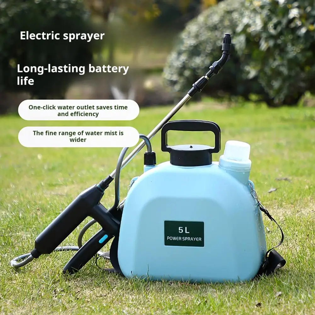 

Wide Opening Garden Sprayer Electric Pump Sprayer Set with 3 Nozzles for Watering Fertilizing Herbicides for Lawn for Spraying