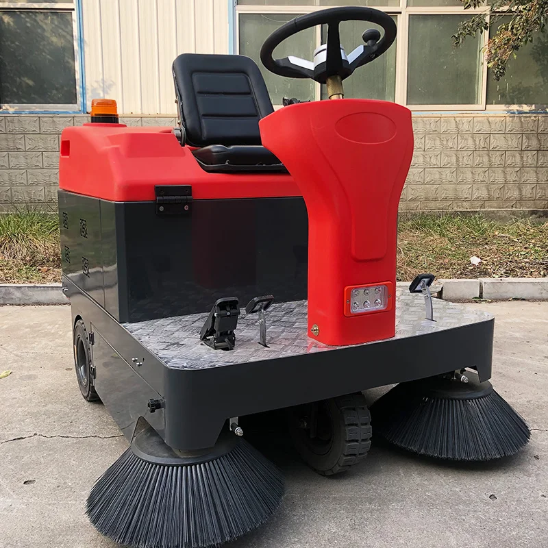 

Leaf Garbage Collection Street Sweeper CE Certified Ride on for Autumn Municipal Use