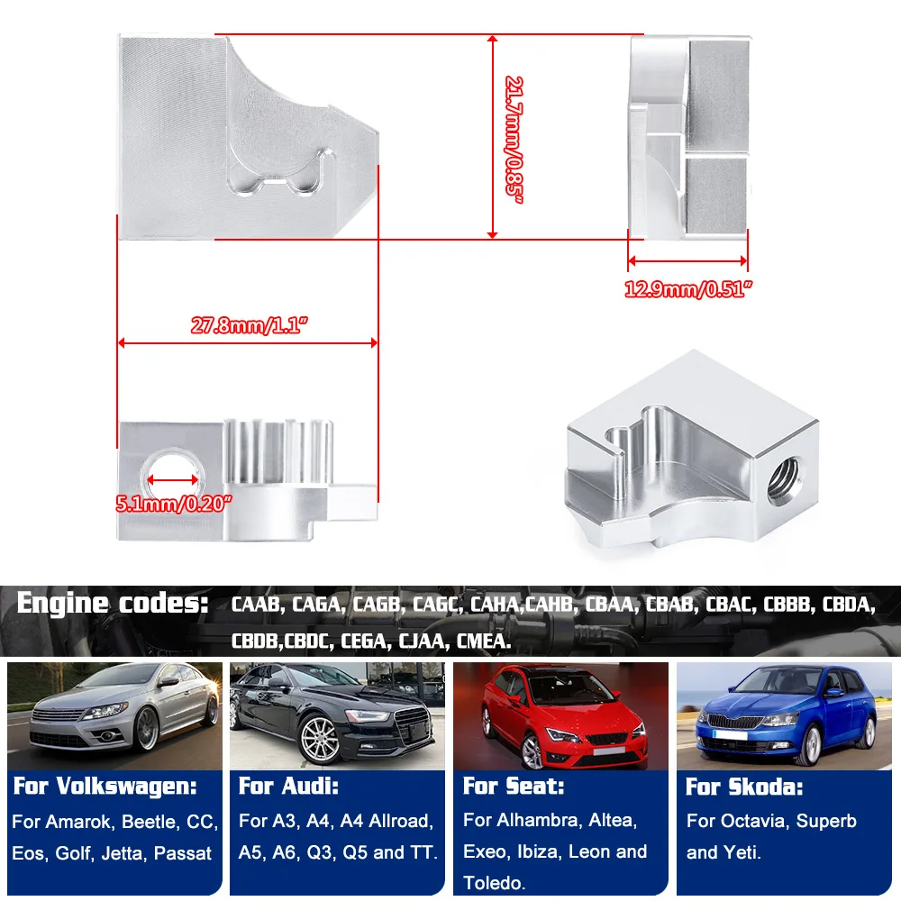 Car Automobile Intake Manifold P2015 Repair Bracket Holder Stand 03L129711AG For VW Audi Skoda Seat 2.0 TDI CR Accessories New