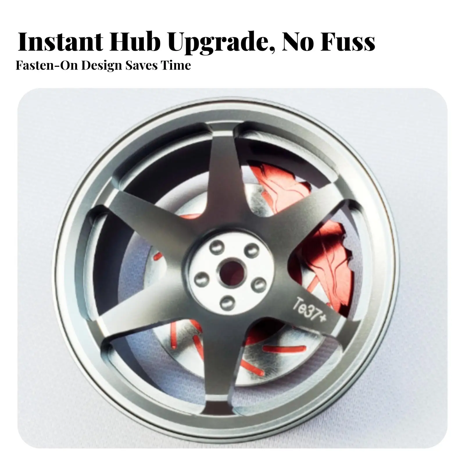 36mm RC Brake Disc Set with Caliper for Fixed Hole Steering Joint Rear Hub Crawler