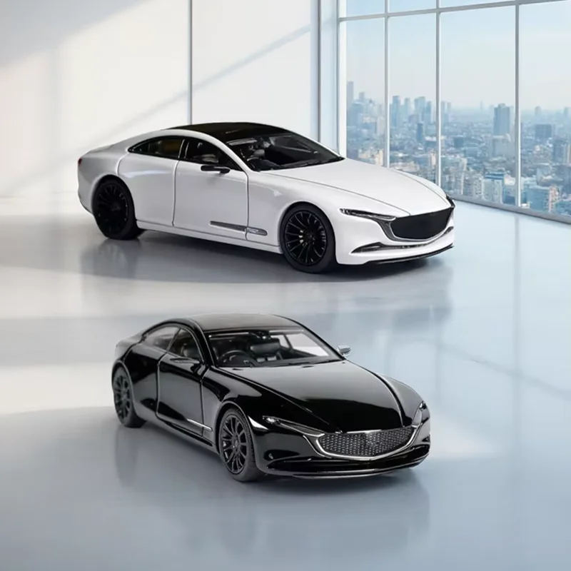 

Pre-sale RM 1:64 Scale VISION Coupe 4-door Alloy Car Model Classics Adult Souvenir Gift Static Display