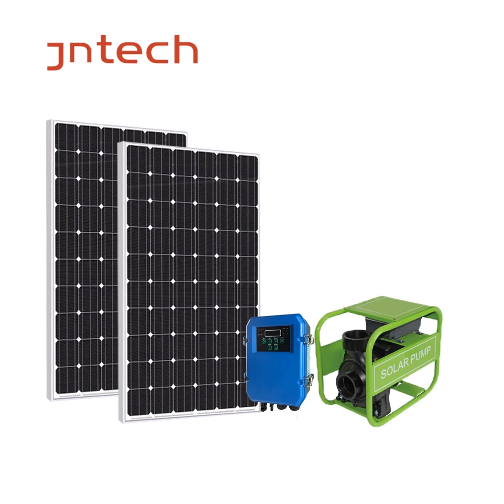 Jntech High Efficiency Dc Solar Pump System High Head Submersible Deep Well Solar Water Pump System