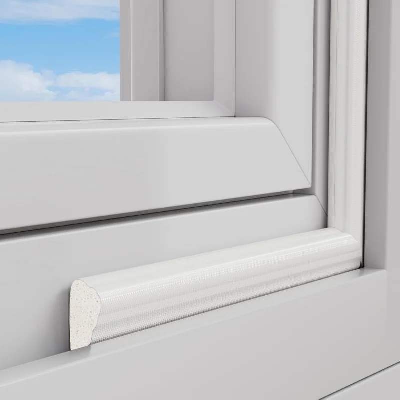 

Wedge Shaped PU Foam Sealing Strip Sliding Window Frame Soundproof Self-Adhesive Sealing Strip Drawer Anti-Collision Strip