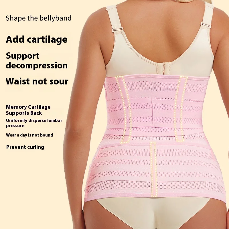 Women Corset Waist Repair Pelvis Correction Band Set Postpartum Belly Wrap Belt After Delivery Birth