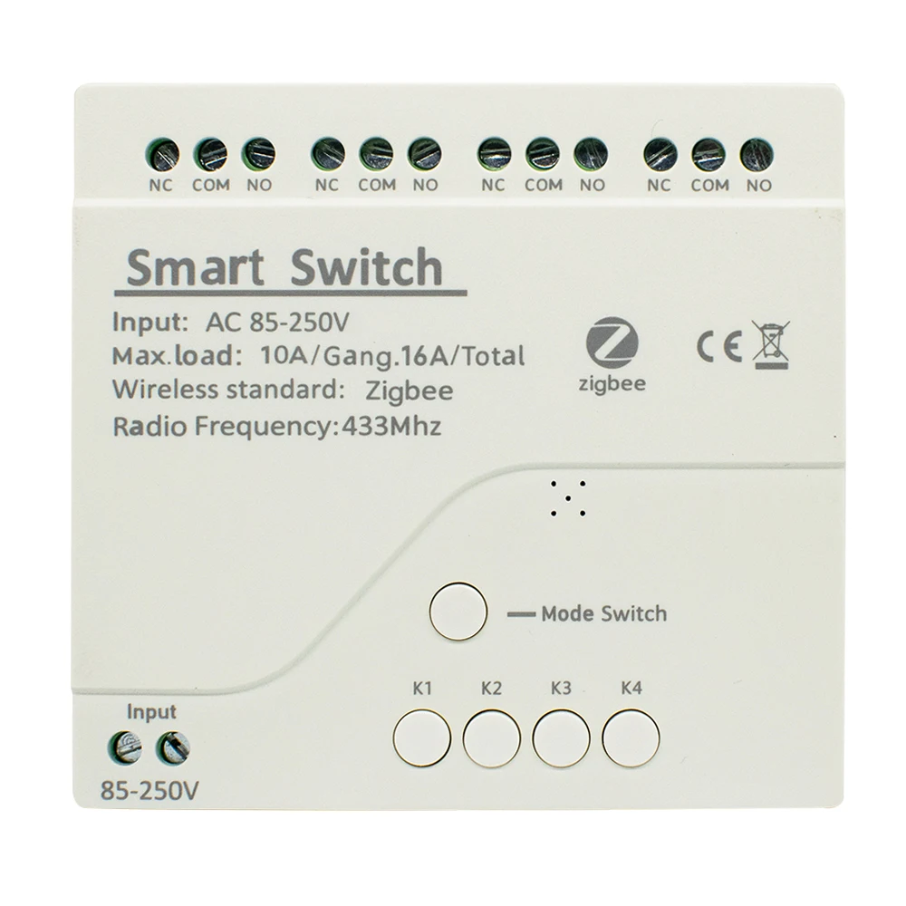 Controla tu hogar inteligente con el módulo de relé Zigbee 4 de 4 canales: una solución completa para automatización doméstica