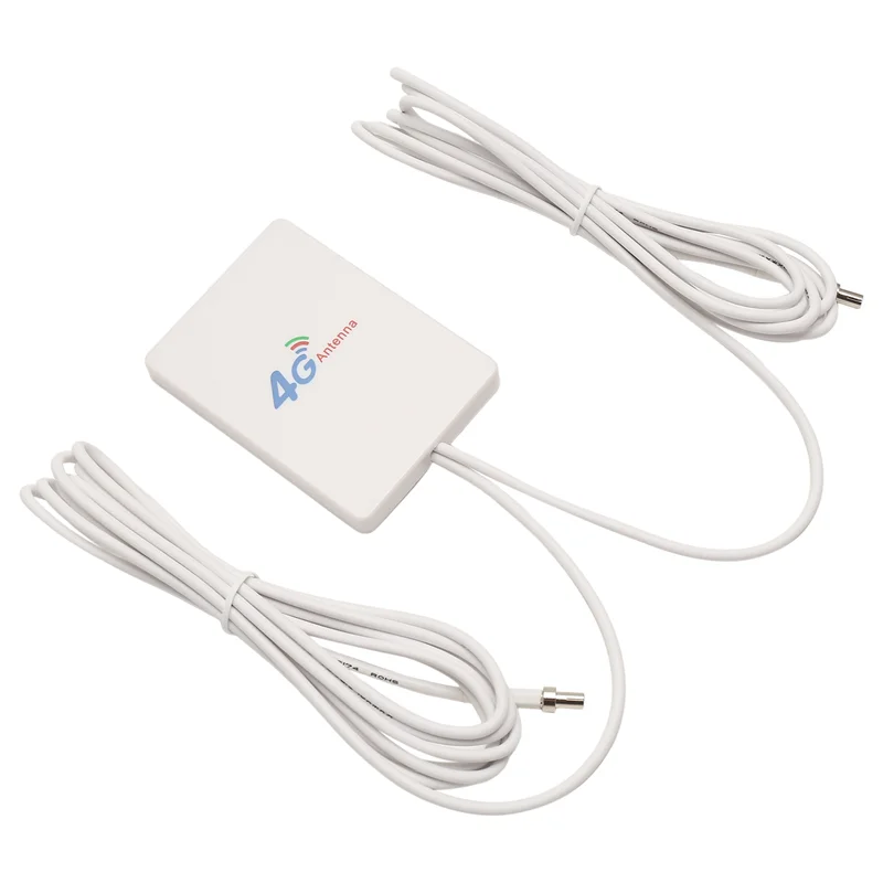 ABMF-4G LTE Антенна 3G 4G Панельная антенна с разъемом SMA TS9 CRC9 Кабель 2 м для маршрутизатора E8372 E3372 B315 USB-модем