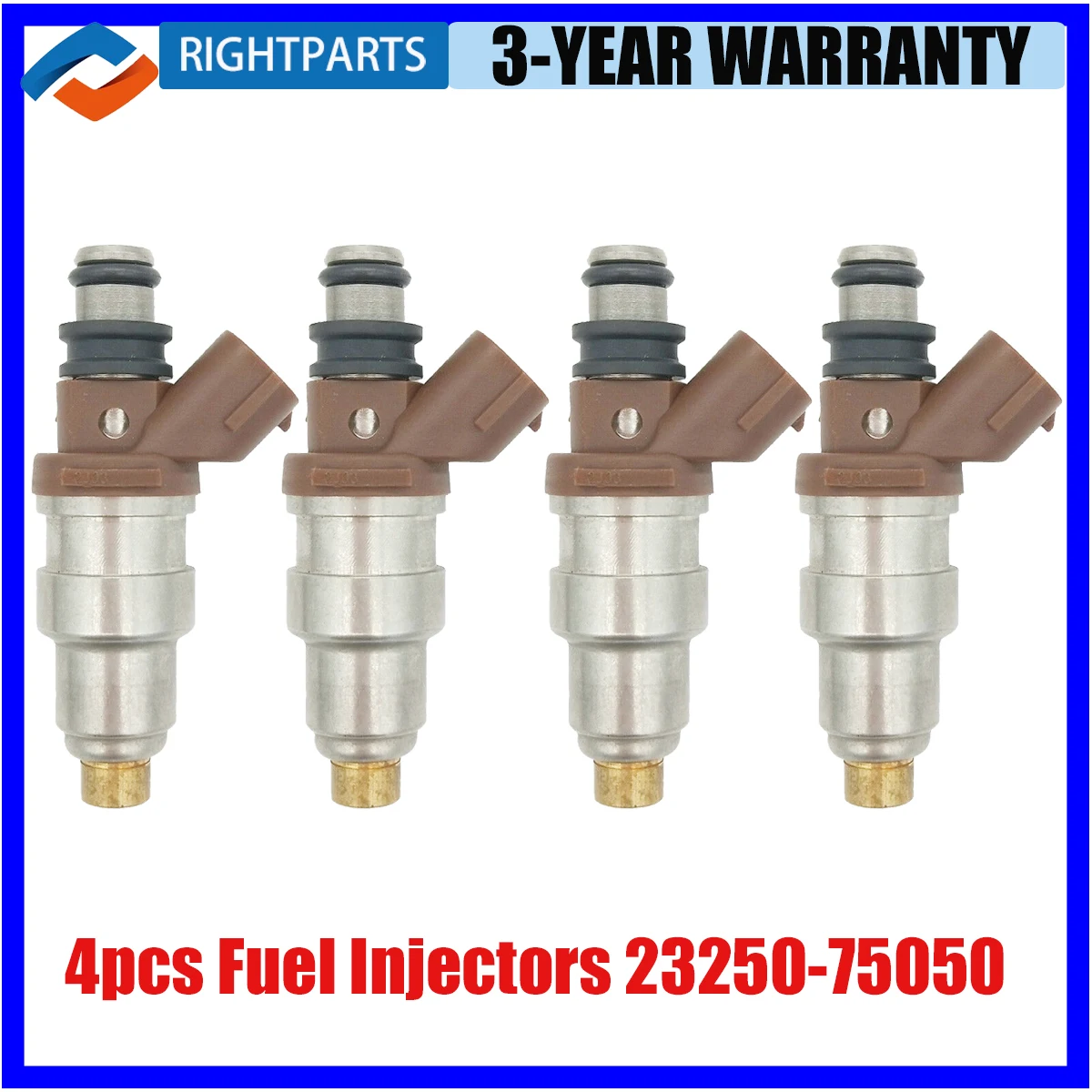 23250-75050 23209-79095 Fuel Injectors For Toyota Tacoma T100 4Runner 2.7L 1995 1996 1997 1998 1999 2000 2325075050 2320979095