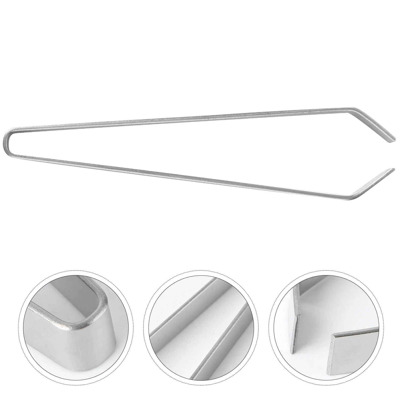 

1pcs Stainless Steel Tweezer Kitchen Tongs Meat Hair Puller Fish Bone Remover Tool Cooking Gadgets Sea Tongs Up Puller