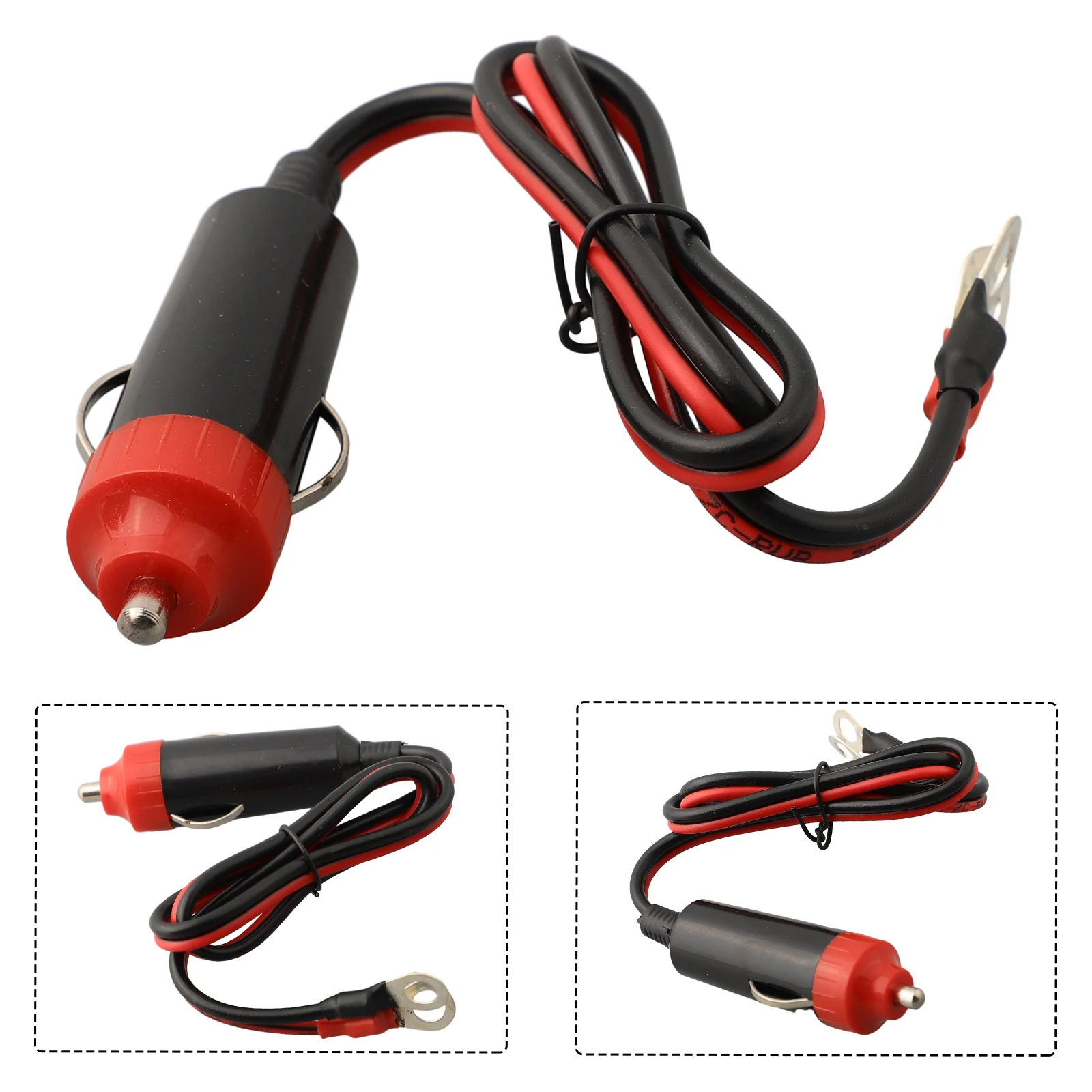 

Car Male Socket Cigarettes Lighters Adapter 12V Power Inverter Cable With 50cm Cord, Suitable For Cigarettes Lighters Sockets