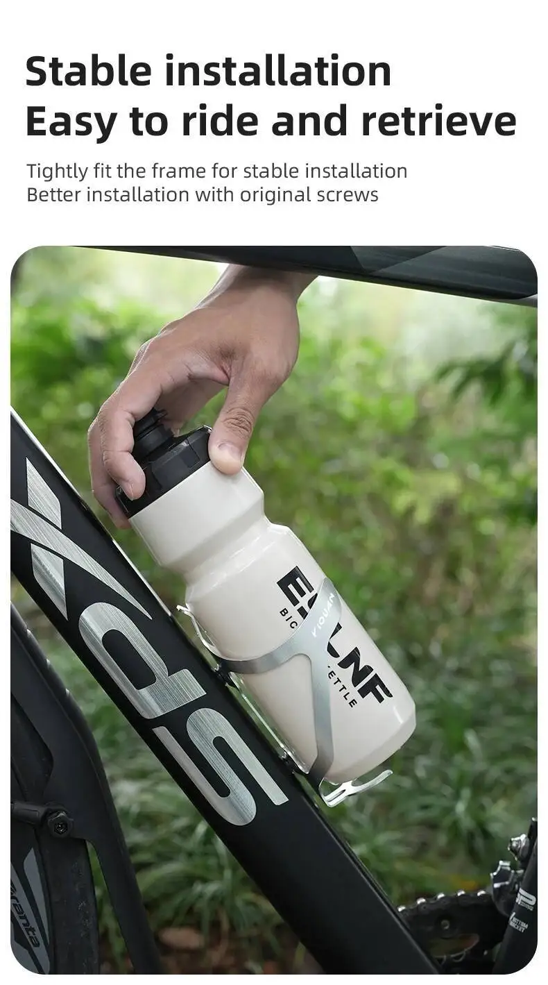 ESLNF Fahrrad-Flaschenhalter Ultraleichter Aluminium-Legierung MTB Mountainbike Rennrad Wasserflaschenhalterung – Detail 4