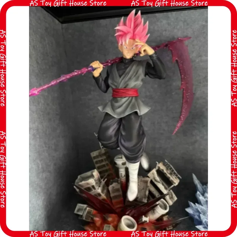 

1/6 New Goku JT Studio Toys Dragon Ball Anime Figure Zamasu Figure Black PVC Statue Decor Ornament Collection Model Xmas Gift
