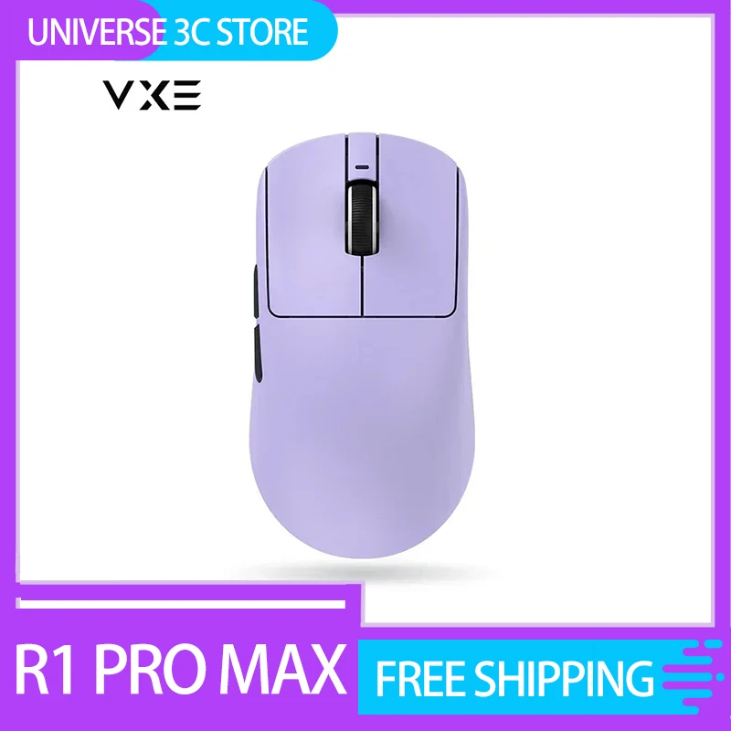 Vgn Vxe R1 Pro Max Mouse Bluetooth Paw3395 Lightweight Gaming Mouse Rechargeable Gamer Ergonomic Wireless Mouse Esport Gifts