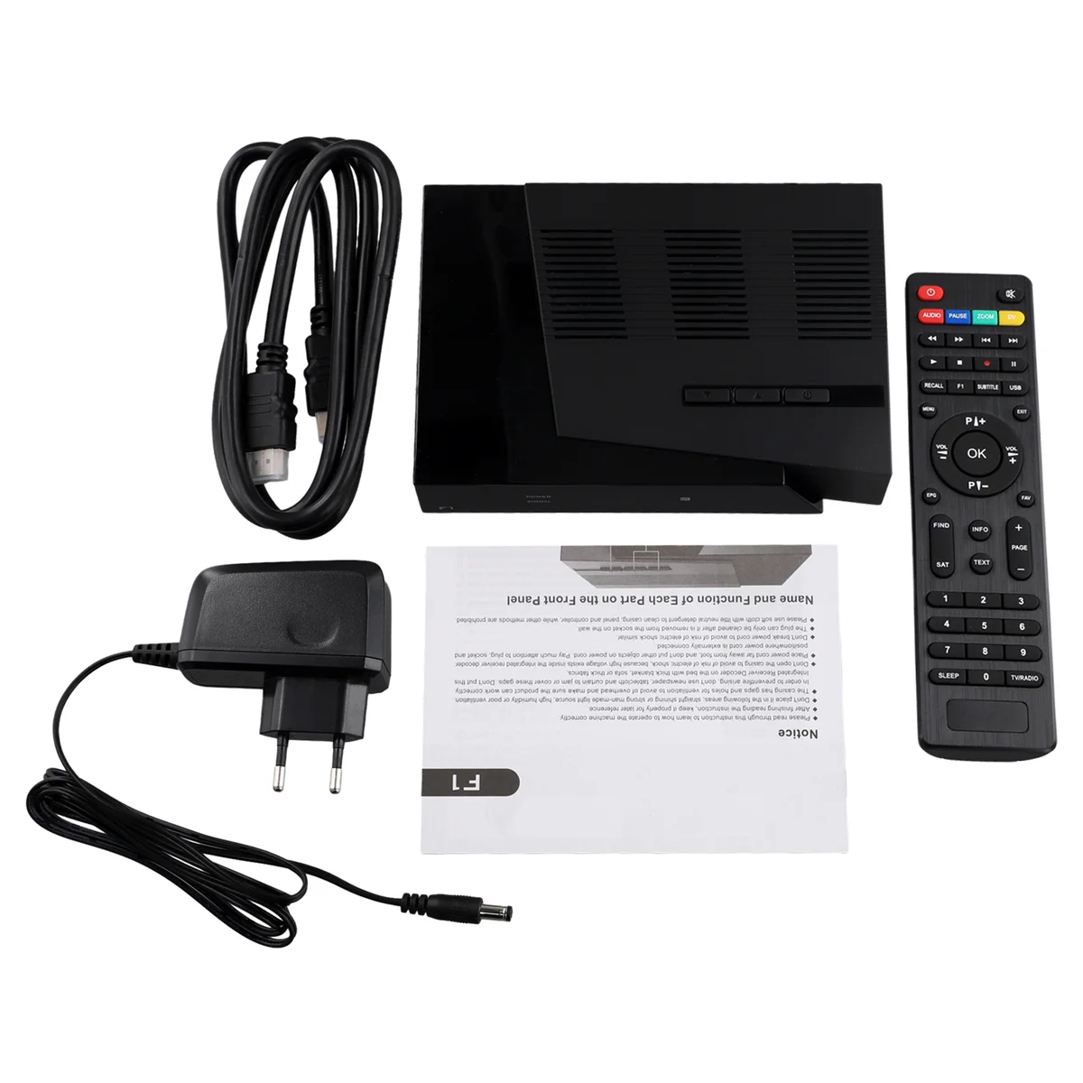 

Set-Top Box Receiver HEVC Set-Top Box DVB-S2 Reception Portable Practical 265 CAS SATELLITE RECEIVER FOREVER EU Plug