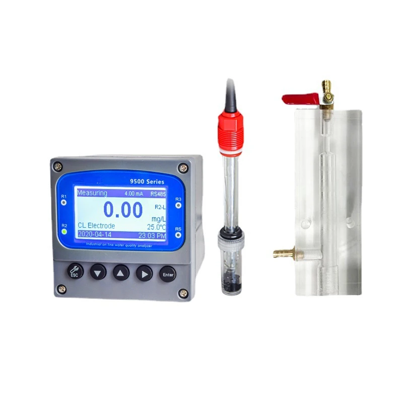 

Constant pressure online residual chlorine tester residual chlorine electrode swimming pool residual chlorine sensor