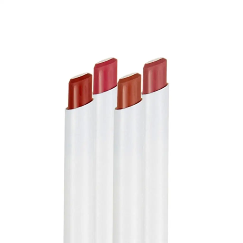 메이크업 모이스춰라이징 립스틱 4개 세트 롱 웨어링 립스틱 립글로스
