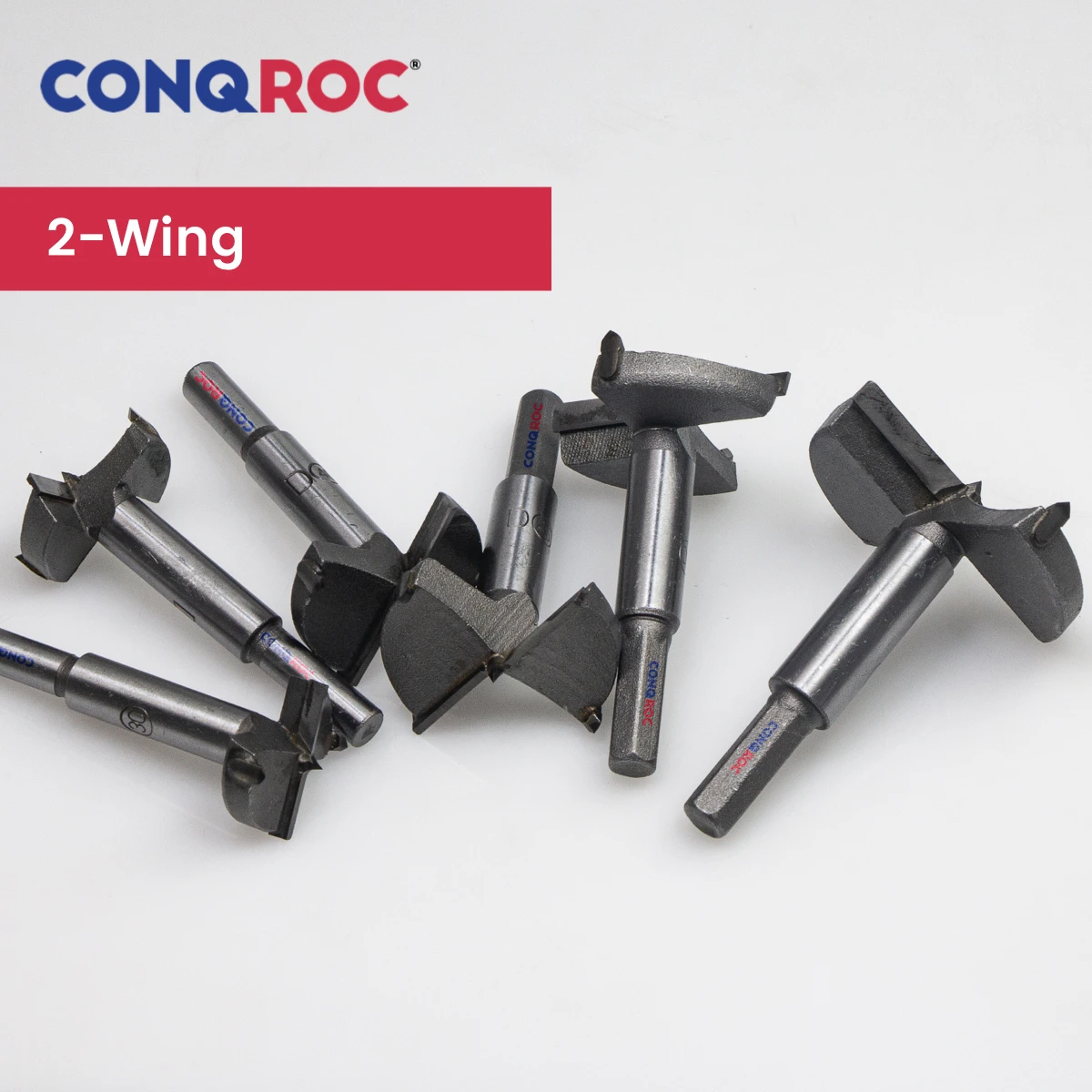 Os bocados de broca de forstner ajustaram os abridores de furo do woodworking do aço do carboneto 6-piece diâmetro-30 & 35 & 40 & 45 & 50 & 60mm