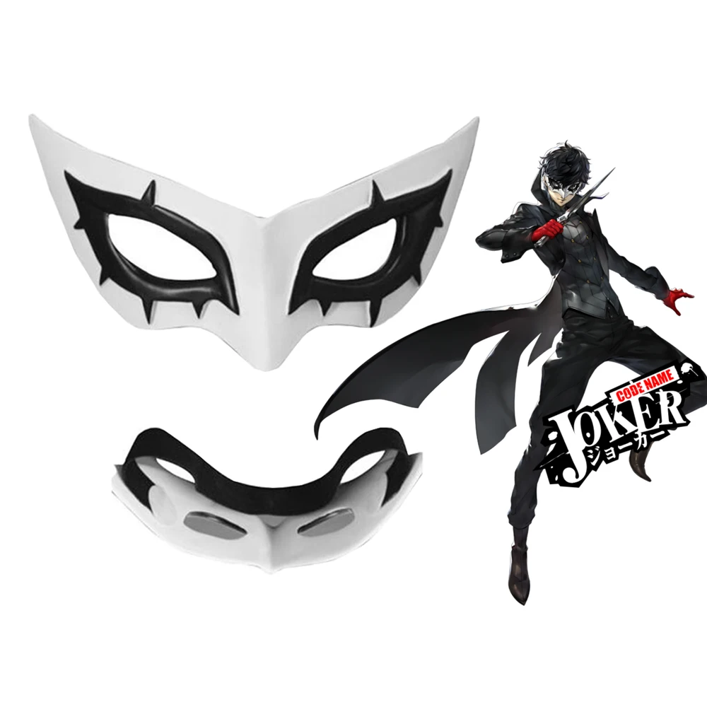 

Маска для косплея Persona 5 Hero Joker, повязка для глаза ABS, Kurusu Akatsuki, ролевая игра, аксессуар для Хэллоуина