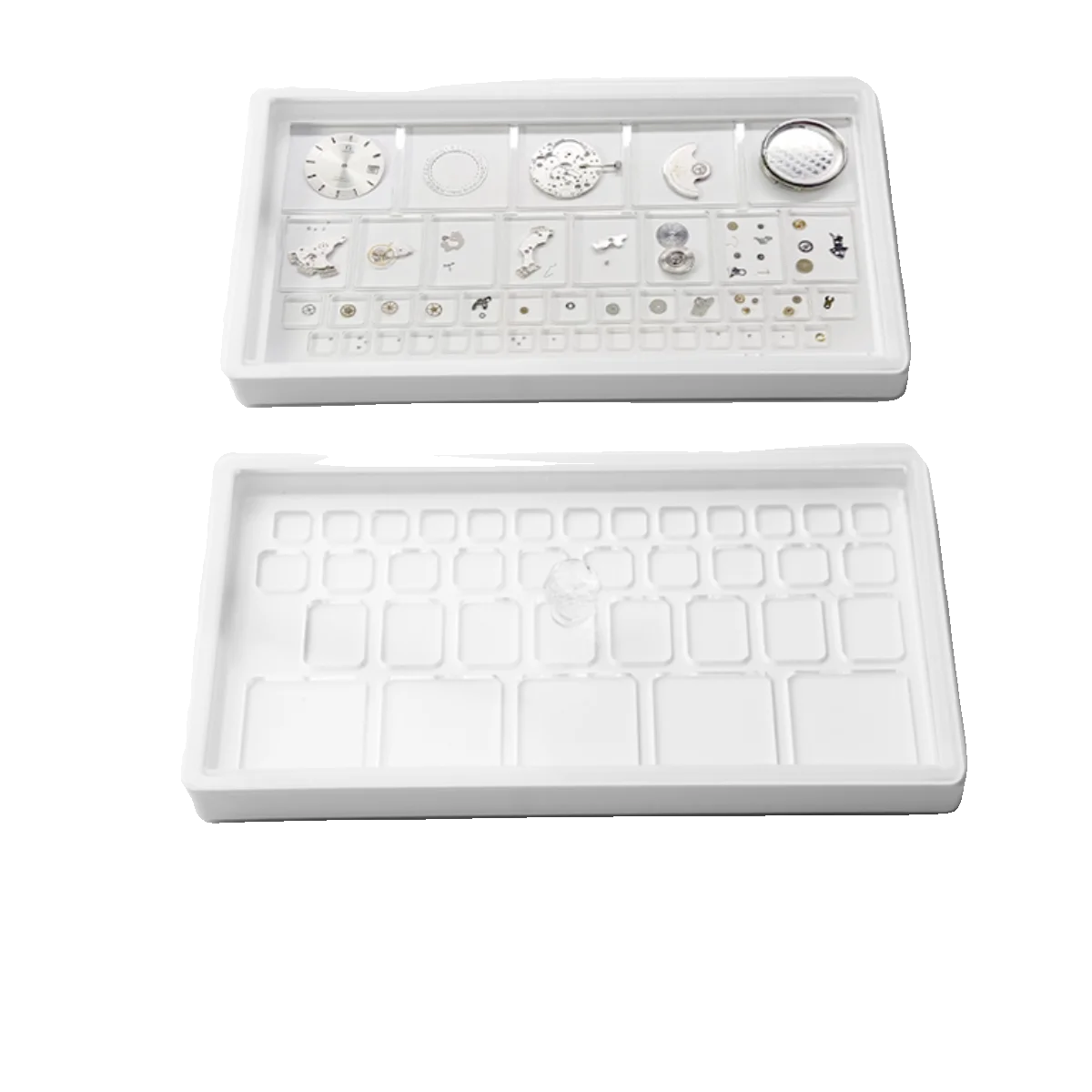 

Инструмент для ремонта часов, пылезащитный чехол, акриловый материал из стекловолокна, защитный чехол, пепельный чехол, коробка для деталей механизма часов