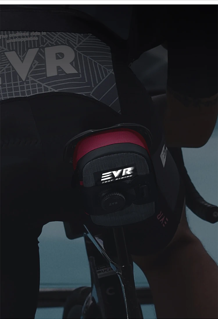EVR Fahrrad-Satteltasche 0,5L mit Drehverschluss, Wasserdichte Hecktasche für Rennrad und Mountainbike, Selbstverriegelnde Tasche, Fahrradausrüstung – Detail 6