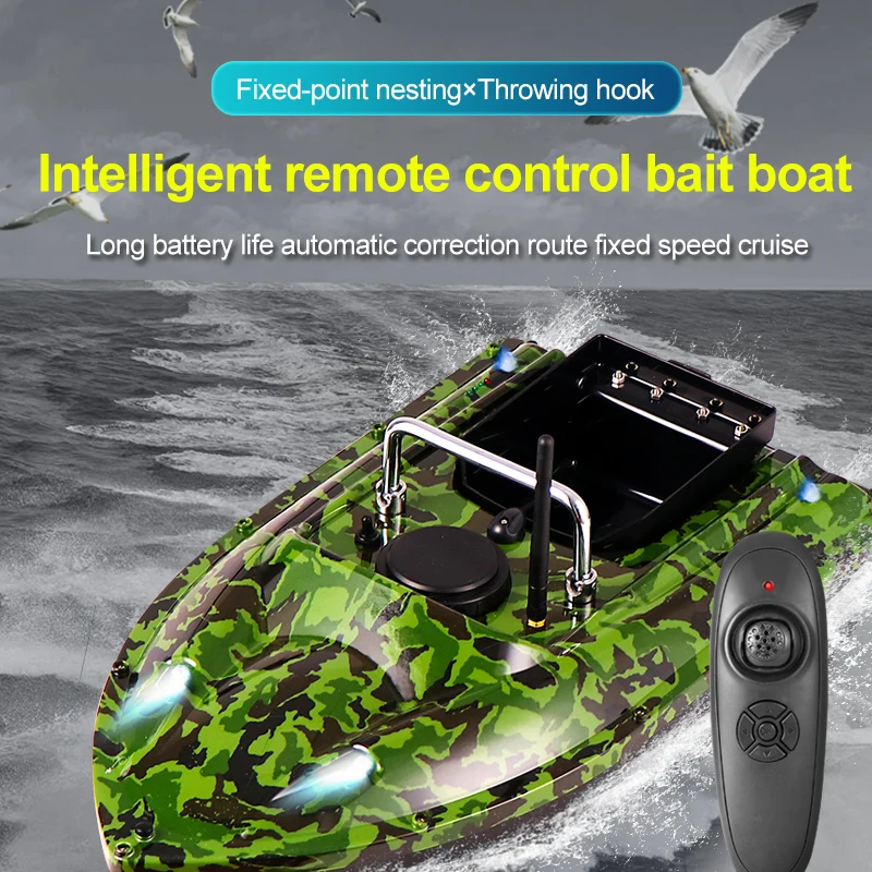 Wholesale Super Large Capacity 500m Remote Control Carp Fishing Bait Boat From China