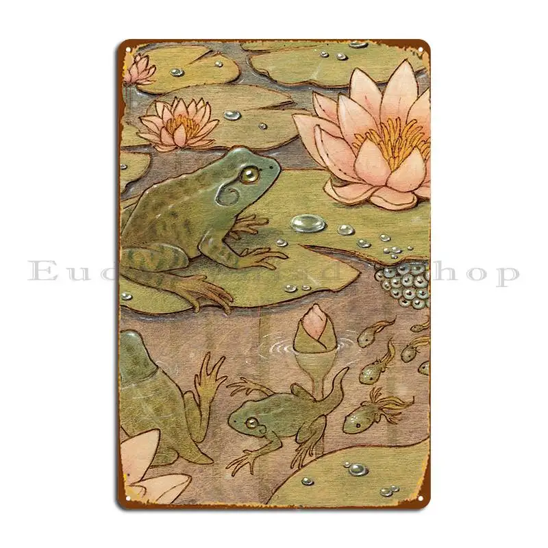 Металлические вывески в виде лягушки, жизненного цикла, настенная вечеринка, печатная стена, пещера, паба, жестяная вывеска, плакат Металлические вывески в виде лягушки, жизненного цикла, настенная вечеринка, печатная стена, пещера, паба, жестяная вывеска, плакат