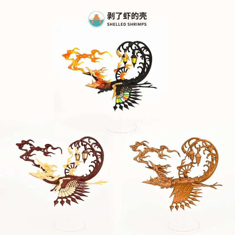 Japan SO-TA Gashapon Capsule Toys Cthulhu Table 3 Ornaments Decoration Kirin Phoenix Fantasy Creatures Romantic Magic Bird