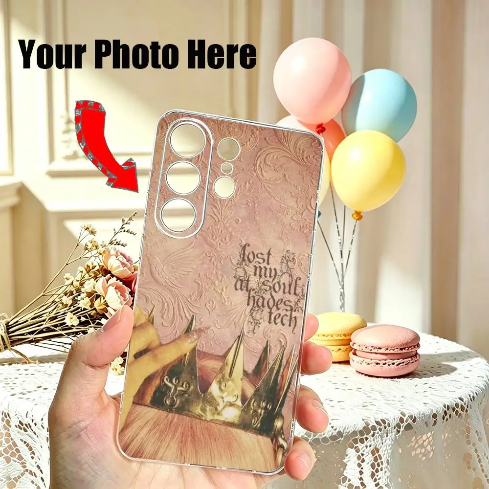 M-Melanie Martinez HADES-z Phone Case Transparent Silicone Soft For Samsung S25,S24,S21,S22,S23,S30,Ultra,S20,Plus,Fe