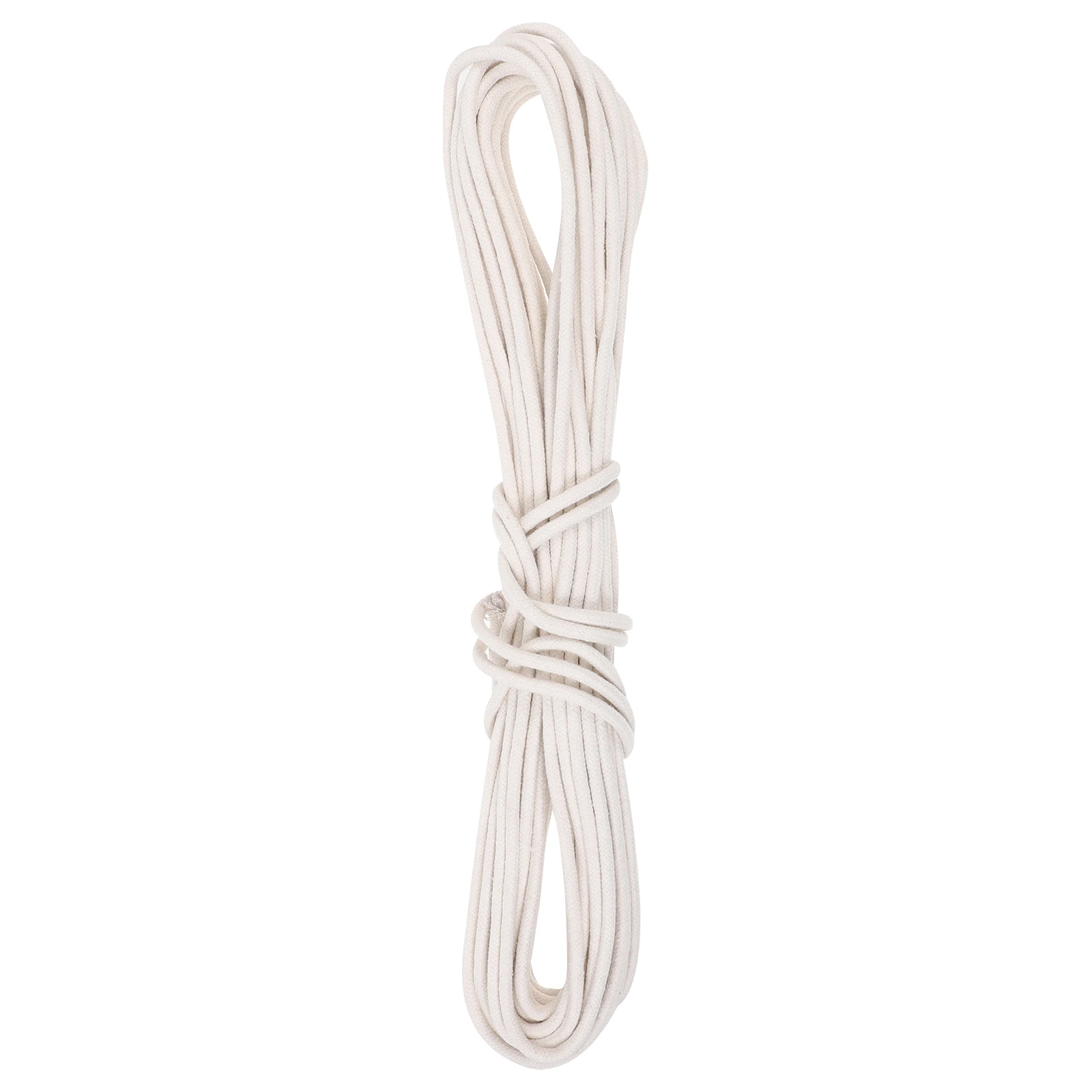 

1pc 6mm Cotton Rope 20m Long Lifespan Thick White Color Halyard Cord Flagpole Cotton Rope for Flagpole Lifting Accessories