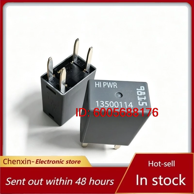 5pcs/lot OEM  13500114 13500128 Automotive Relay 12V 4Pin / 5Pin Multi-purpose Car Electronic Control Relay Replacement Part