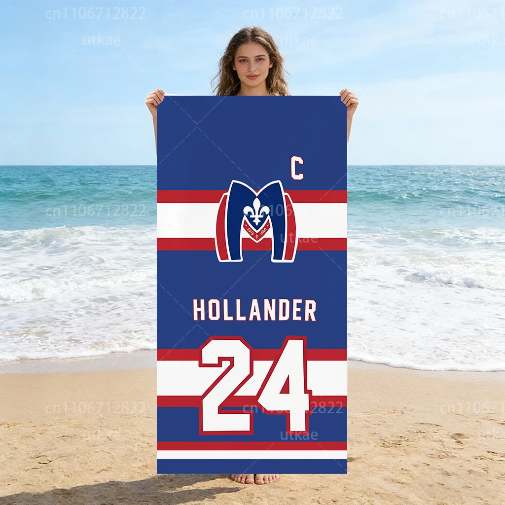 Heated Rivalry Hockey Beach Towel, Soft Quick Dry Towel for Sports Fans Beach Pool Decor