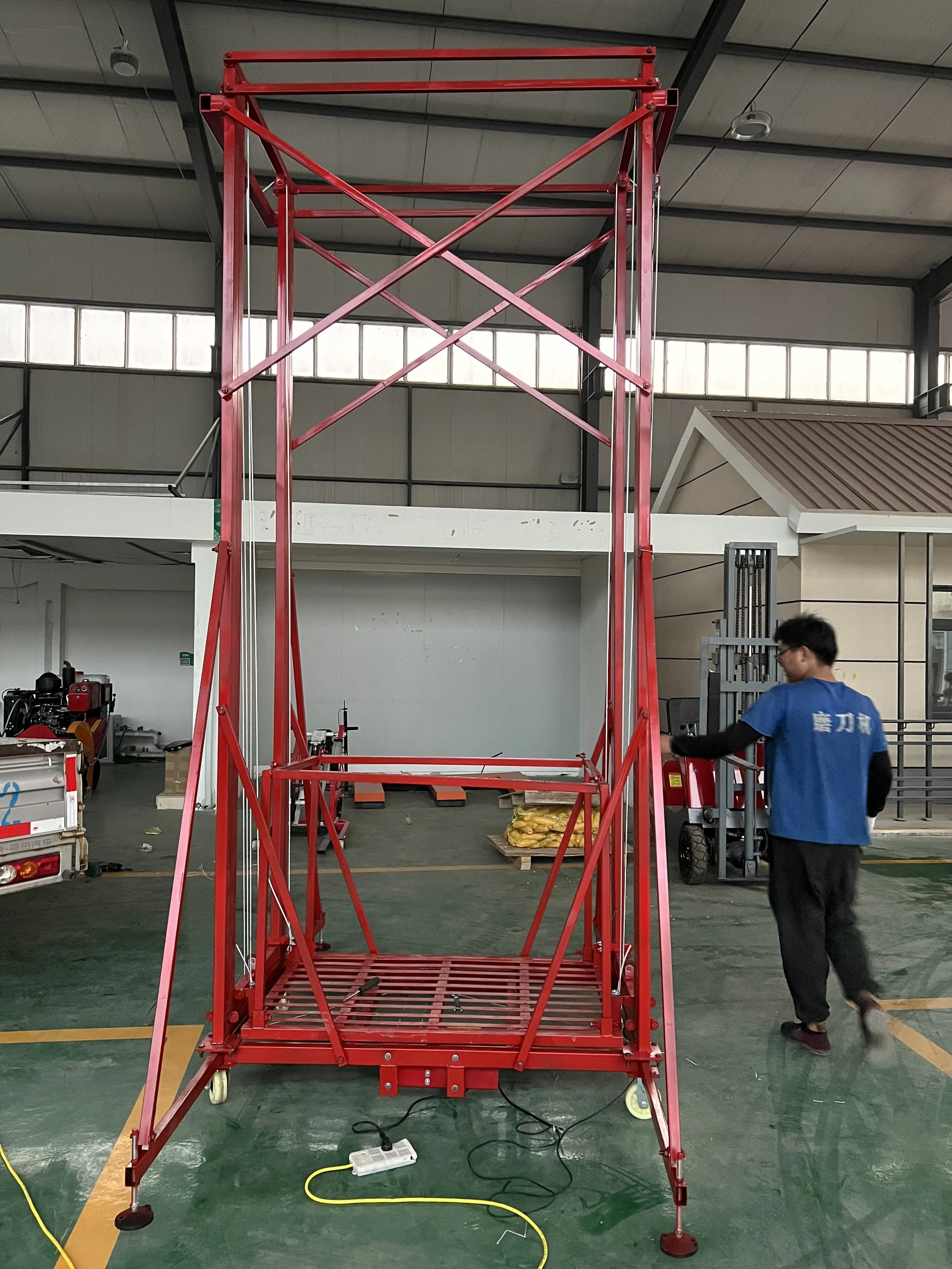 Electric Lifting Scaffold Ladder Height 2-17m for Sale Mobile Scaffolding Lift Tables for Construction Andamio Electrico